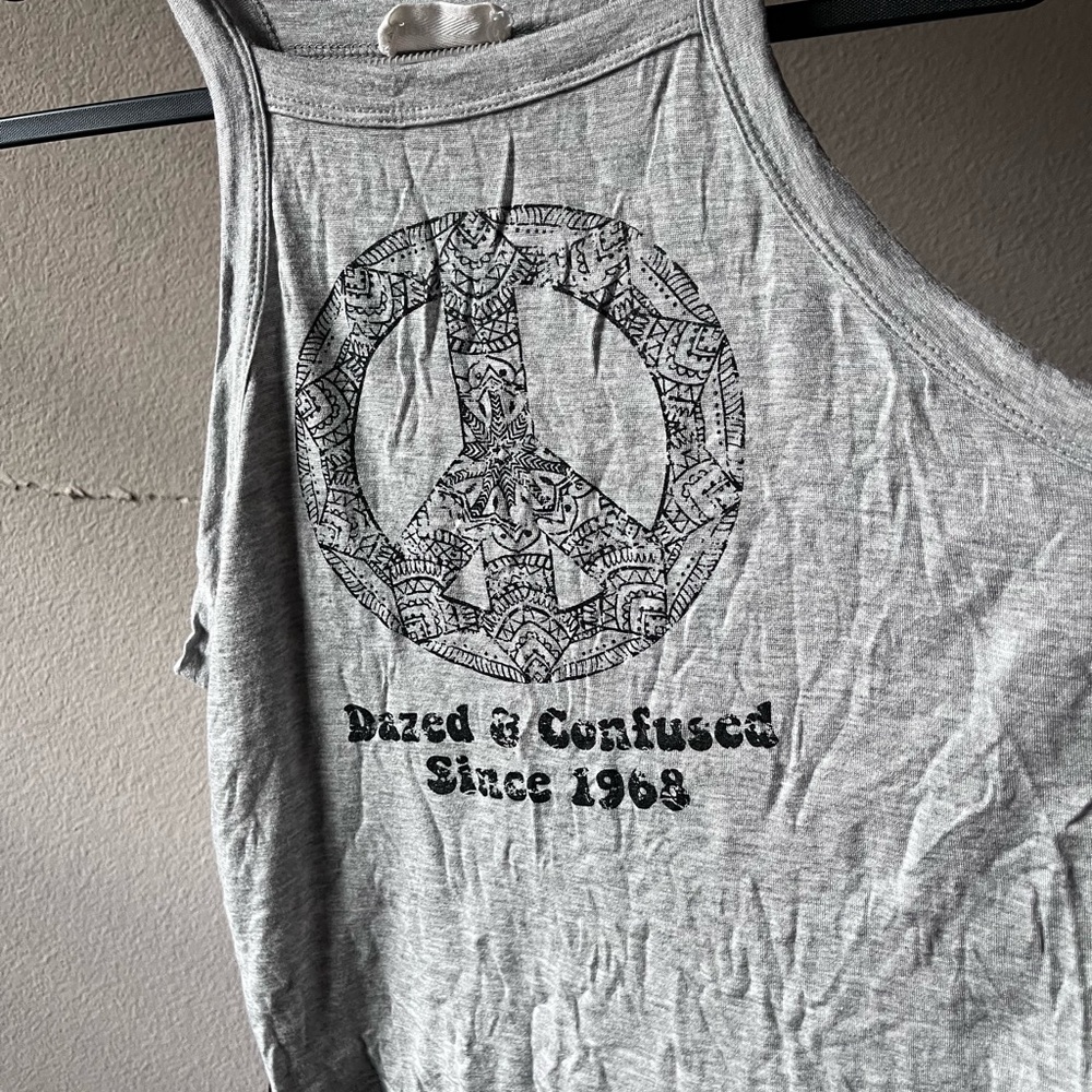 Gray Rebel Society Tank Top